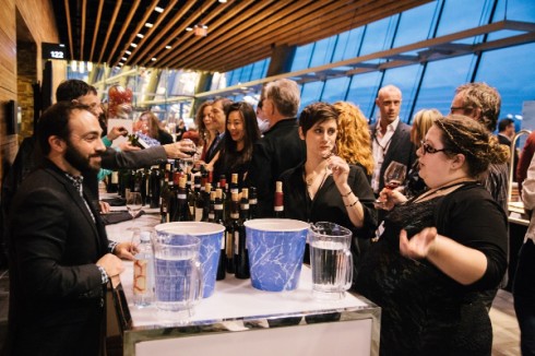 Vancouver wine festival tasting