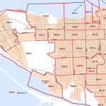 Vancouver Westside Census map