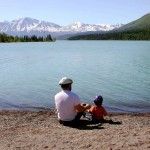 Father's Day family lake